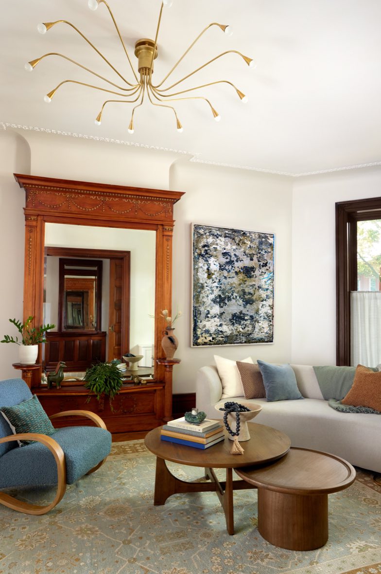 Alexandra Peck Design interior, Prospect Heights Brownstone