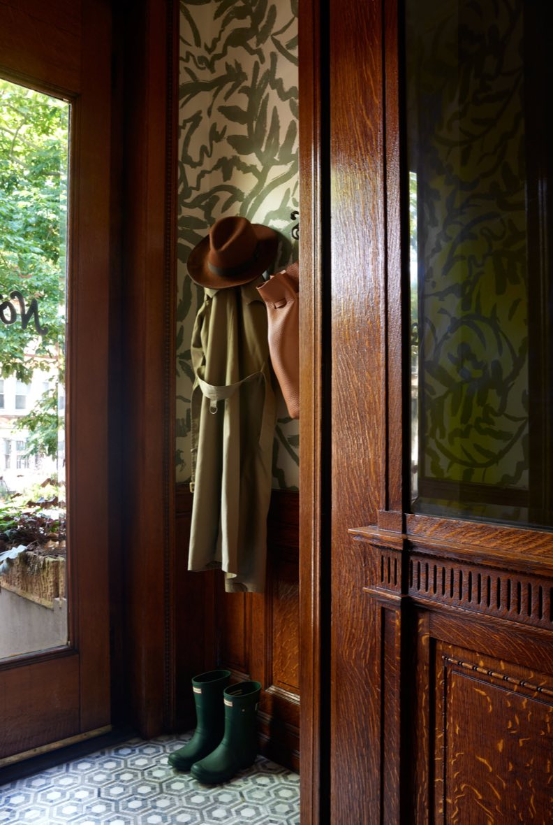 Prospect Heights Brownstone, Entry Vestibule